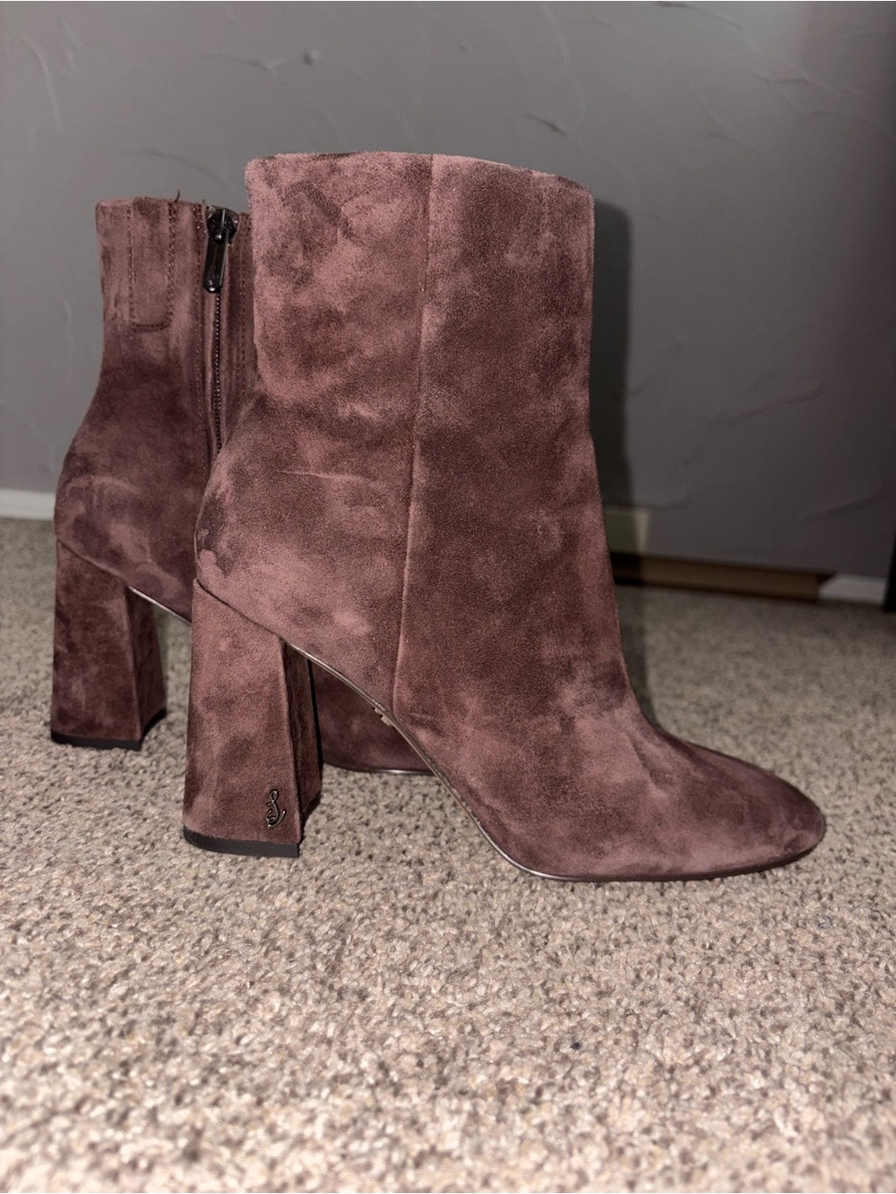 Sam Edelman boots in chocolate brown